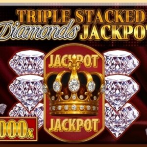 Triple Stacked Diamonds Jackpot Tiptop